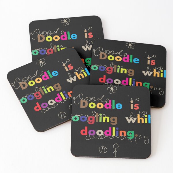 Item preview, Doodle Does designed and sold by GreenKaiju studio.