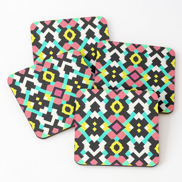 Item preview, Electric Geometry - Abstract Seamless Design designed and sold by Ajay Creative Studio.