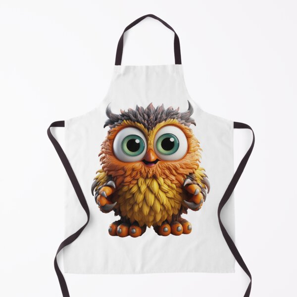 Item preview, Monster owl emoji designed and sold by MiraCleAI.