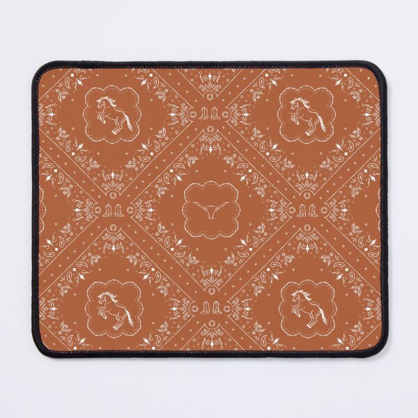 Item preview, Cowboy Bandana Wild West Stories Copper designed and sold by WorldofJayDesign.