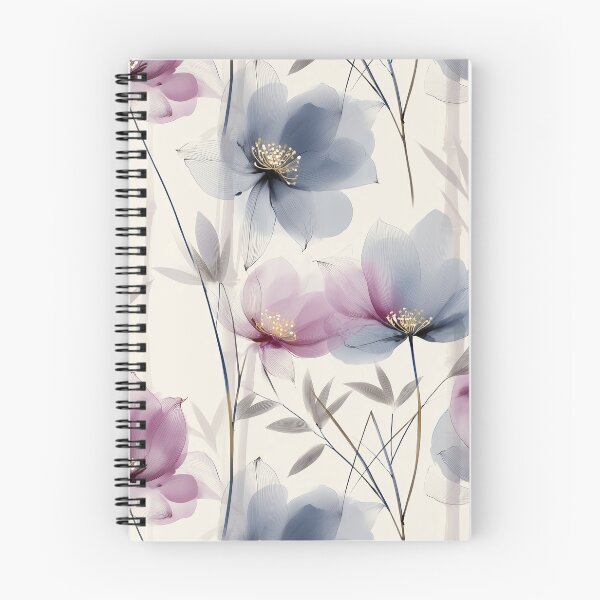 Item preview, Veil Petals – Translucent Blooms in Poetic Harmony designed and sold by Moisky Patterns.
