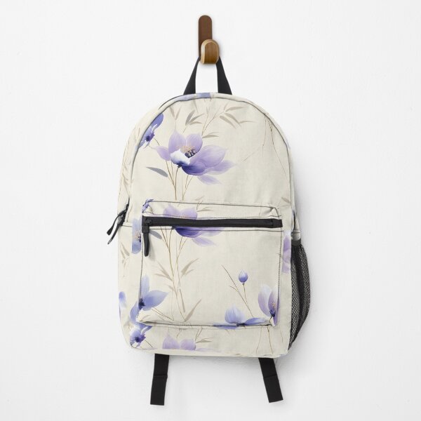 Item preview, Whispering Lilacs – Soft Blue Florals in Gentle Bloom designed and sold by Moisky Patterns.