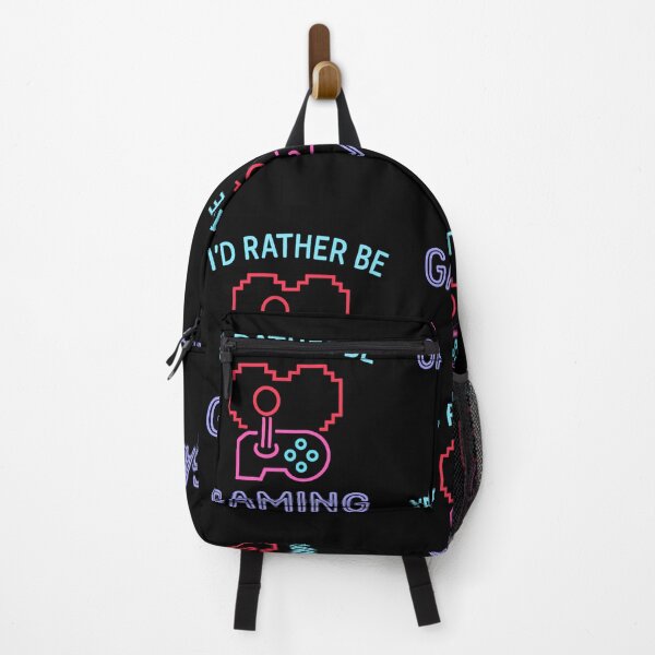 Item preview, I'd Rather Be Gaming Neon Gamer Design designed and sold by Jason123za.