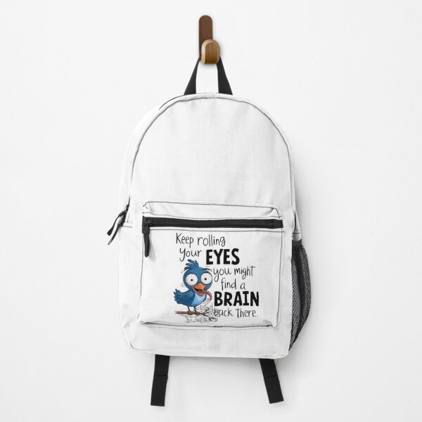 Item preview, Funny Bird Eye Roll Quote | Sarcastic Cartoon Bird Design | Keep Rolling Your Eyes You Might Find a Brain Back There designed and sold by sornchai4917.