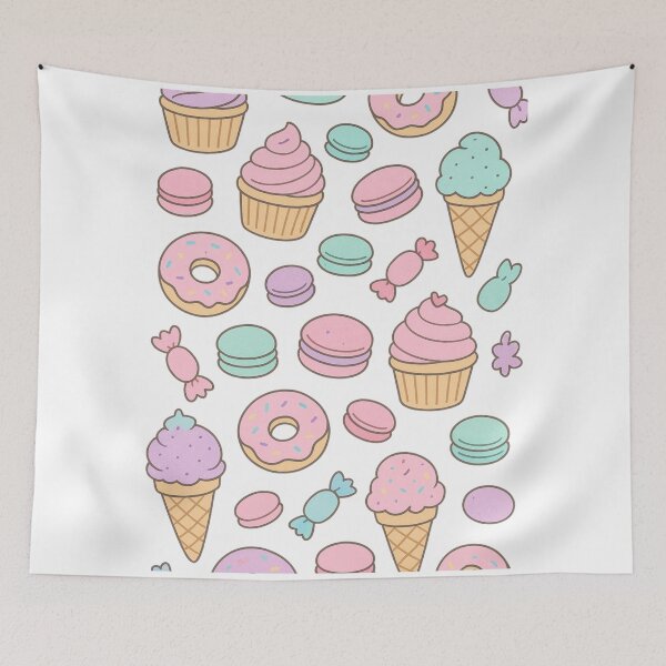 Aperçu de l'œuvre Motif de bonbons créée et vendue par CookieCreature.