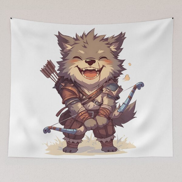 Item preview, Cute Gnoll DnD designed and sold by bapupa.
