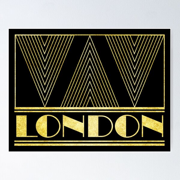 Item preview, London Art Deco Jazz designed and sold by AntiqueImages.
