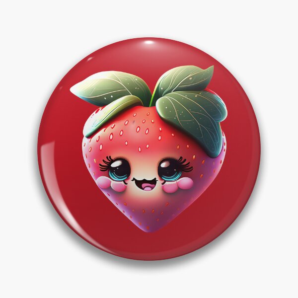 Aperçu de l'œuvre Fruit mignon - Style fraise créée et vendue par UmamiDesigns.