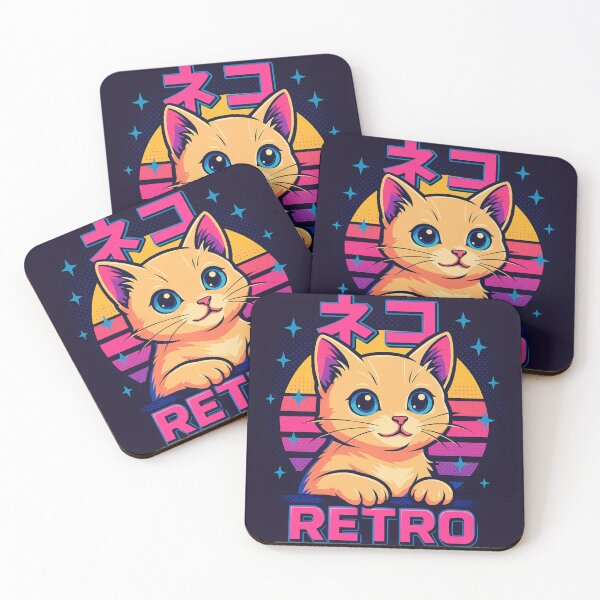 Item preview, Retro Neon Cat  designed and sold by NexAesthetic.