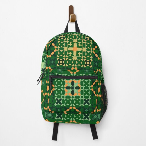 Item preview, Elegant Miniature Green Islamic Mosaic Pattern designed and sold by Tarjiart.