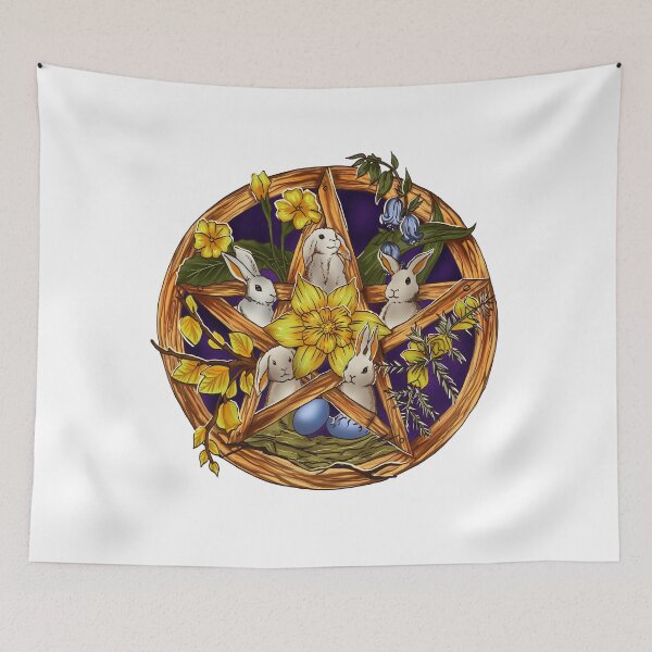 Item preview, Ostara Pentacle designed and sold by TheMoonlightShop.