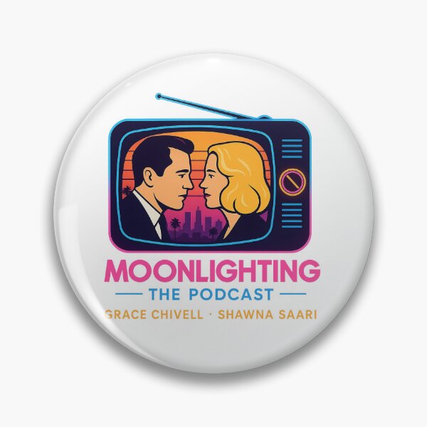 Item preview, Moonlighting the Podcast - TV image designed and sold by MoonPod2016.