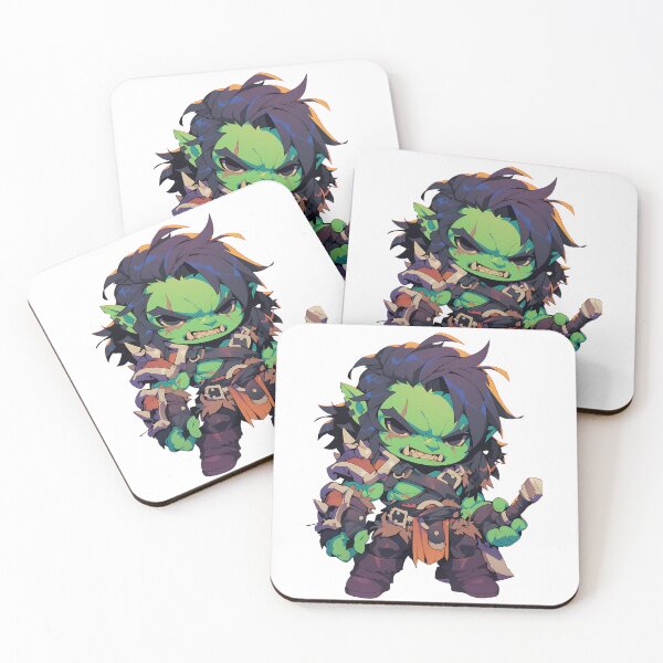 Item preview, Cute Half-Orc DnD designed and sold by bapupa.