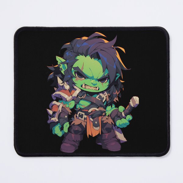 Item preview, Cute Half-Orc DnD designed and sold by bapupa.