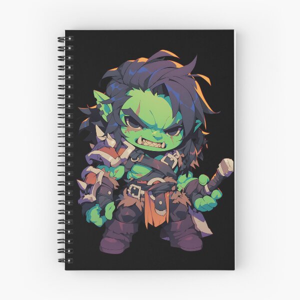 Item preview, Cute Half-Orc DnD designed and sold by bapupa.