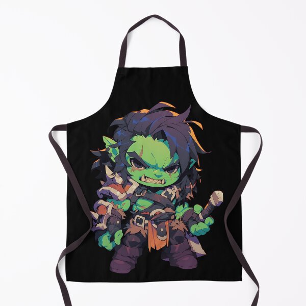 Item preview, Cute Half-Orc DnD designed and sold by bapupa.