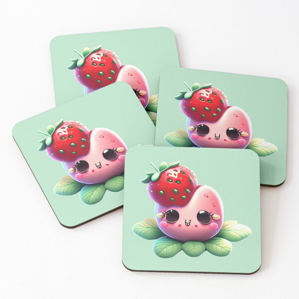 Item preview, Cute Fruit - Strawberry Fascinator designed and sold by UmamiDesigns.