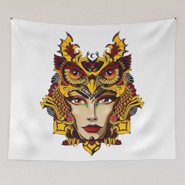 Item preview, Owl Woman designed and sold by TheMoonlightShop.