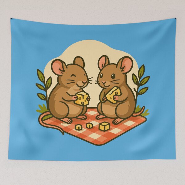 Item preview, Mouse picnic designed and sold by RatArt Designs.