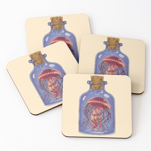Item preview, Jellyfish in a Bottle designed and sold by RVKH Art.