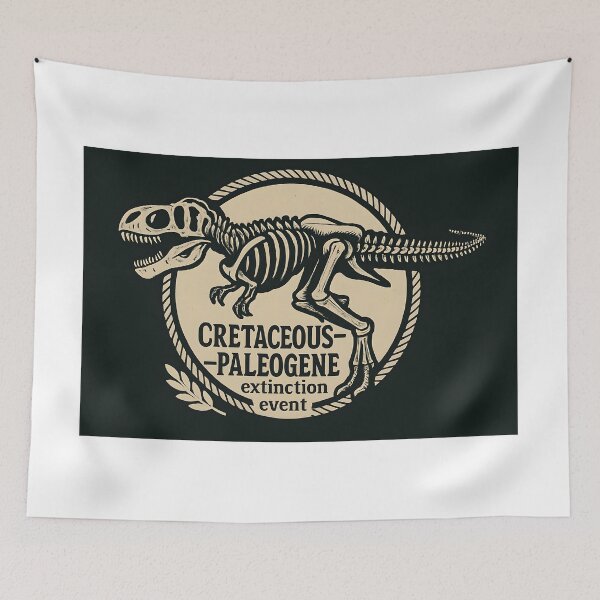Item preview, cretaceous paleogene extinction event  designed and sold by MountAshDesigns.