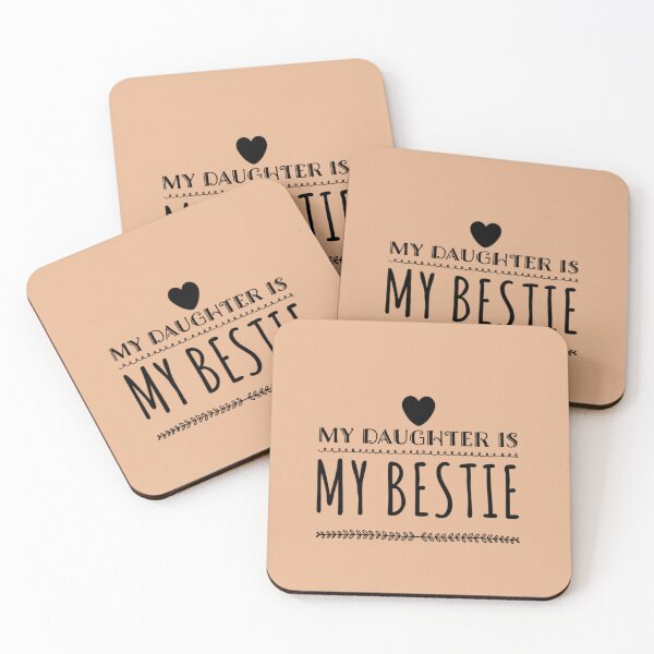 Item preview, My daughter is my Bestie, mum and daughter, motherhood designed and sold by MarJul.