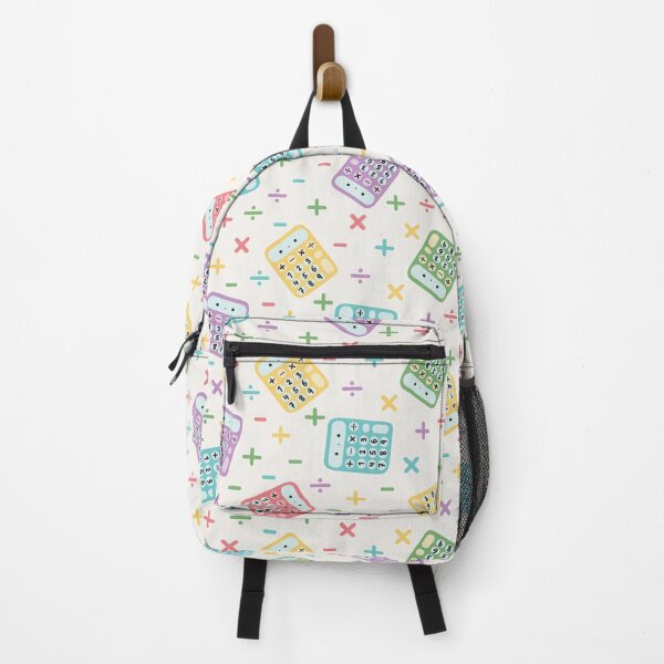 Item preview, kawaii calculators - cute math pattern designed and sold by Becca Alessi.