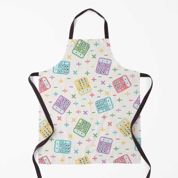 Item preview, kawaii calculators - cute math pattern designed and sold by Becca Alessi.