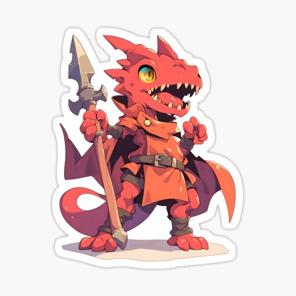 Item preview, Cute Kobold DnD designed and sold by bapupa.