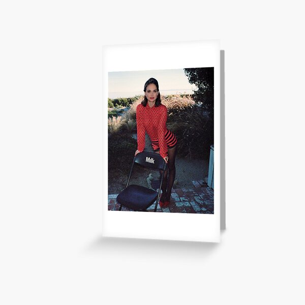 Natalie Portman Greeting Card