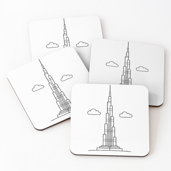 Item preview, Burj Khalifa Travel Skyline Building Dubai UAE designed and sold by SamiraArts.