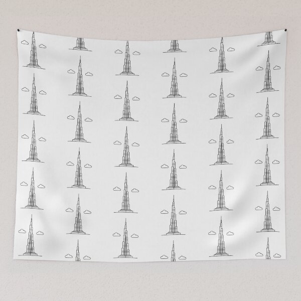 Item preview, Burj Khalifa Travel Skyline Building Dubai UAE designed and sold by SamiraArts.