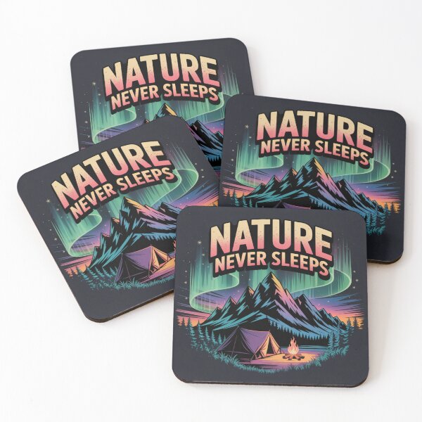 Item preview, Nature Never Sleeps designed and sold by NicolasGlowArt.