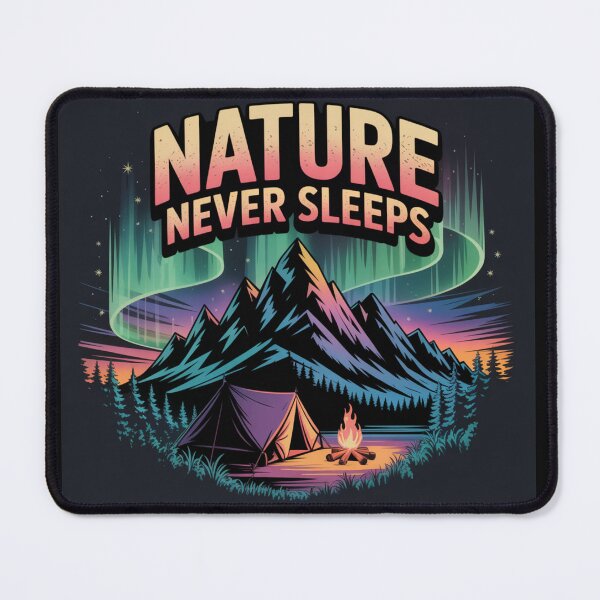 Item preview, Nature Never Sleeps designed and sold by NicolasGlowArt.