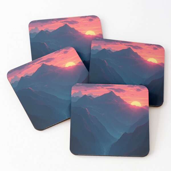 Item preview, Dreamy Sunset Artwork | Futuristic Landscape  designed and sold by typoinspired.