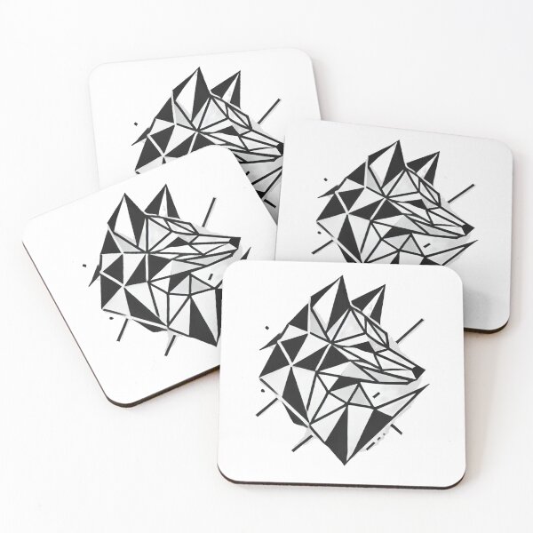 Item preview, A fox made of shapes and lines designed and sold by Katze49.