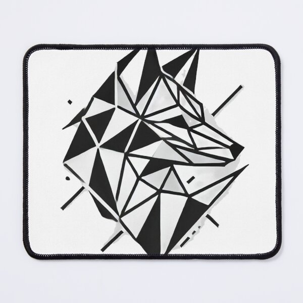 Item preview, A fox made of shapes and lines designed and sold by Katze49.