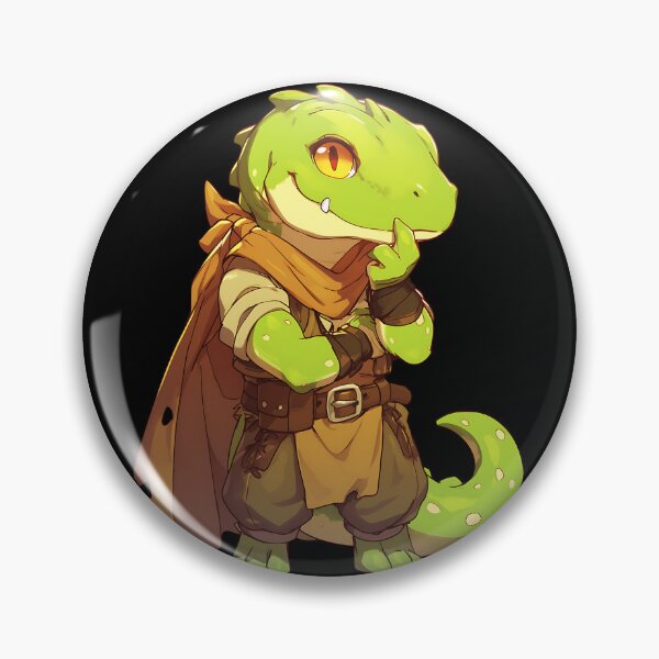 Item preview, Cute Lizardfolk DnD designed and sold by bapupa.