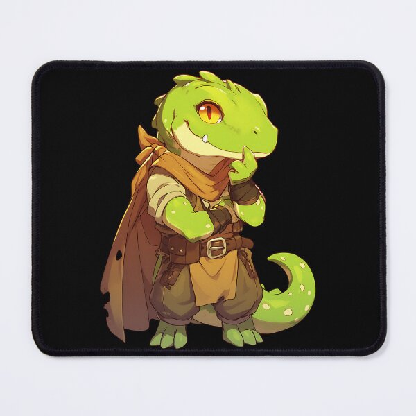 Item preview, Cute Lizardfolk DnD designed and sold by bapupa.