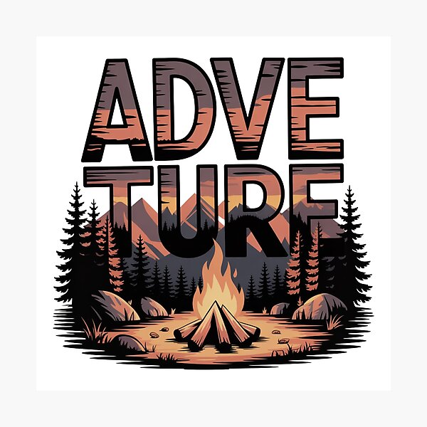 Item preview, Adventure T-Shirt designed and sold by NicolasGlowArt.