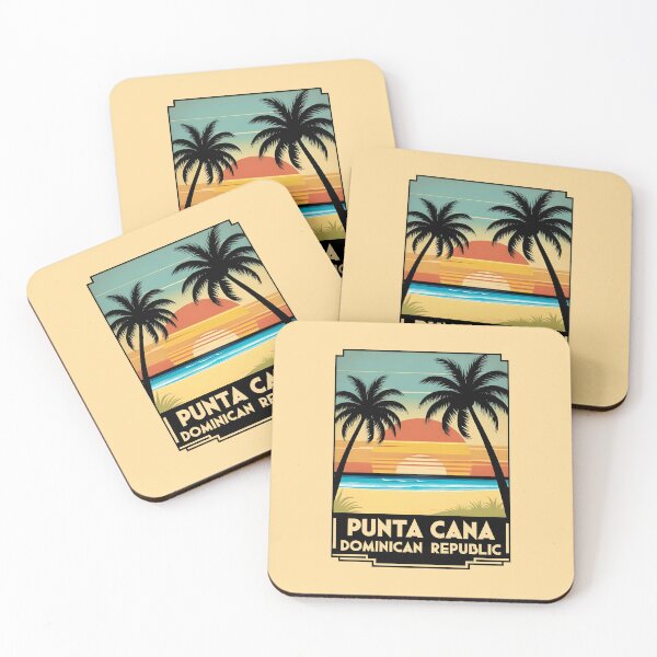 Item preview, A Vintage Travel Illustration of Punta Cana - Dominican Republic designed and sold by GoodOldVintage.