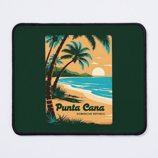 Item preview, A Vintage Travel Illustration of Punta Cana - Dominican Republic designed and sold by GoodOldVintage.