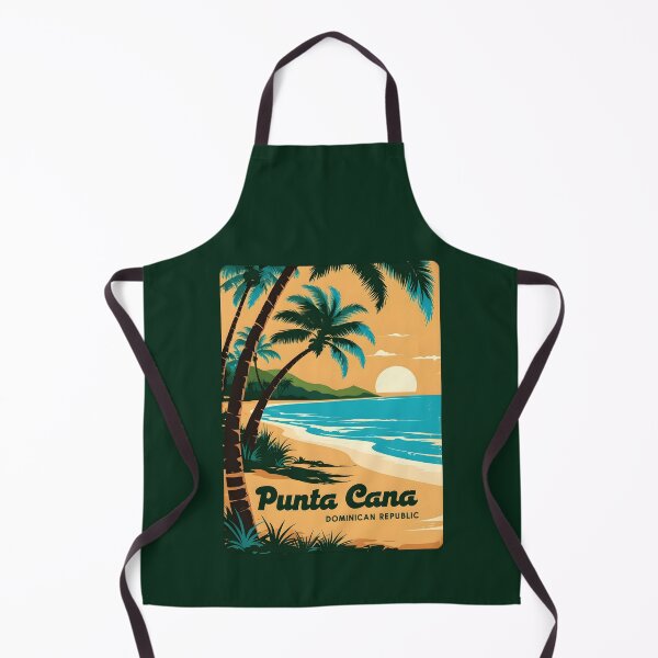 Item preview, A Vintage Travel Illustration of Punta Cana - Dominican Republic designed and sold by GoodOldVintage.