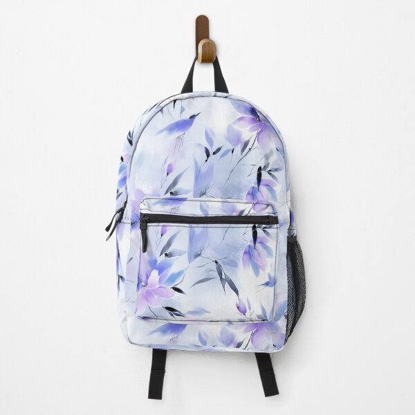 Item preview, Twilight Wings – Hummingbirds and Indigo Florals designed and sold by Moisky Patterns.