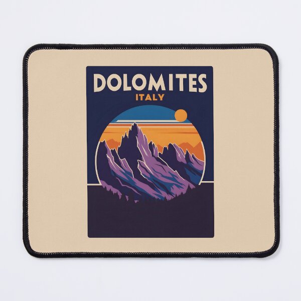 Item preview, A Vintage Travel Illustration of Dolomites - Italy  designed and sold by GoodOldVintage.