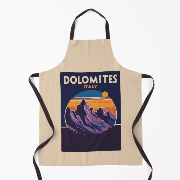 Artikelvorschau, Eine Vintage Reiseillustration der Dolomiten - Italien entworfen und verkauft von GoodOldVintage.