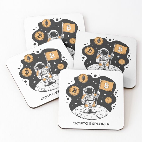 Item preview, Crypto explorer, bitcoin crypto space designed and sold by NoetherSym.