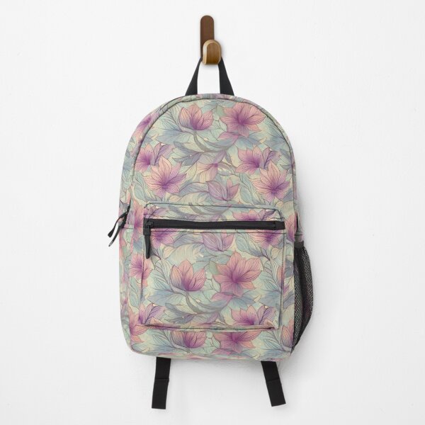 Item preview, Floral pattern with delicate line art petals designed and sold by Designbes.