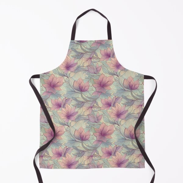 Aperçu de l'œuvre Motif floral avec des pétales délicats en dessin au trait créée et vendue par Designbes.