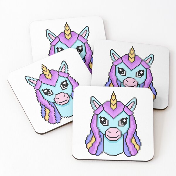 Item preview,  Unicorn in pixel art style designed and sold by kiyanochka.